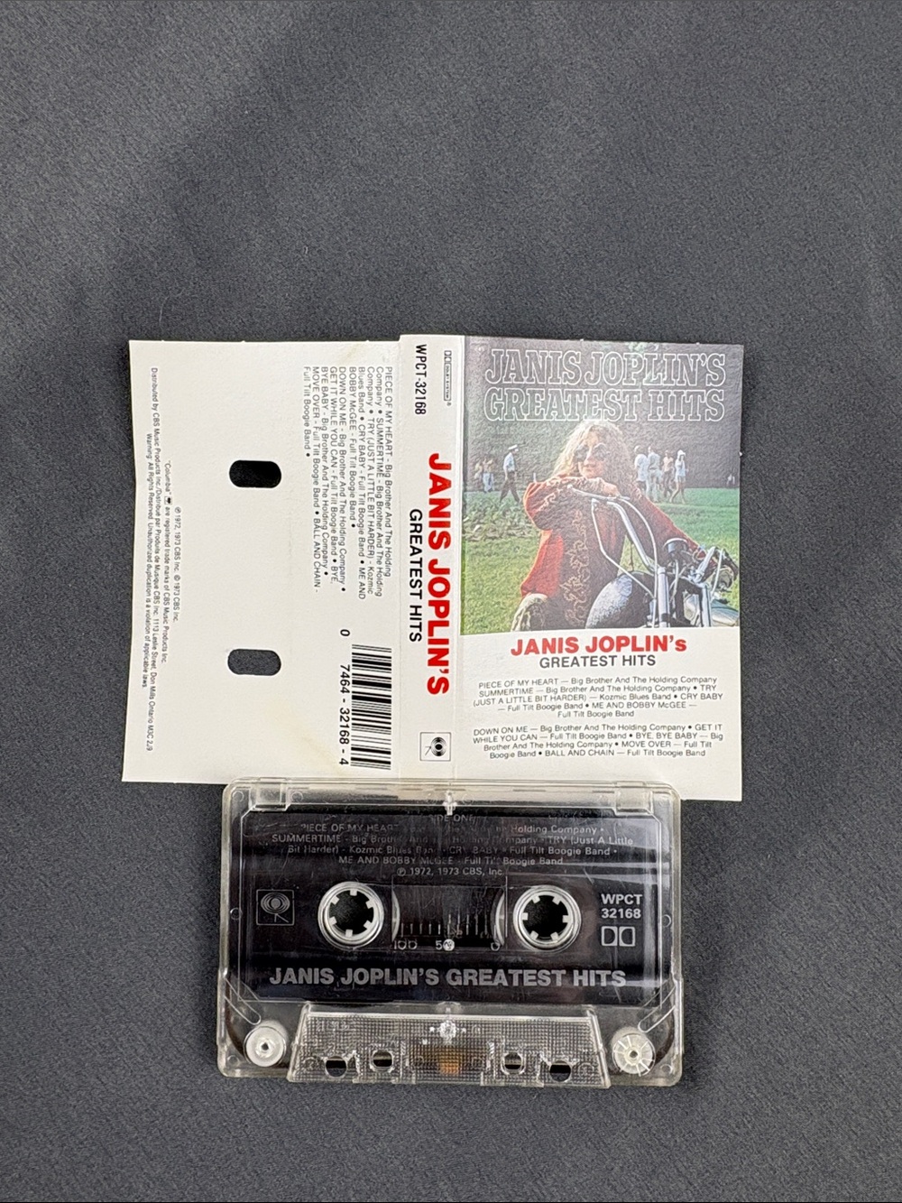 Janis Joplin's Greatest Hits Cassette Tape